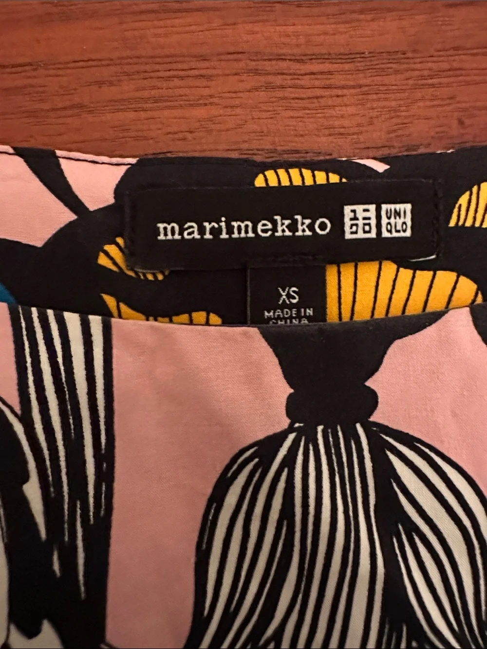 Marimekko Uniqlo collab sleeveless top for women (not kids)